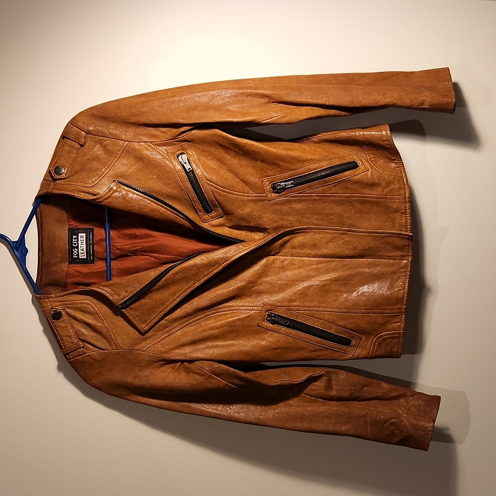 Beautiful genuine leather jacket
